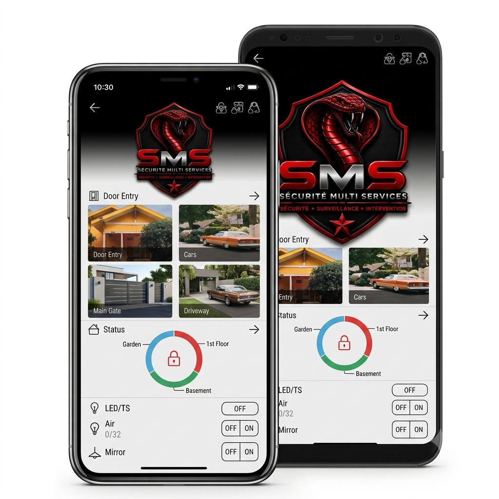 Application mobile de supervision